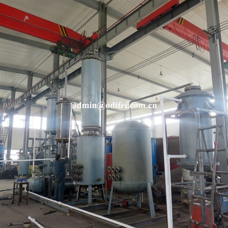 waste engine oil to diesel plant (5)